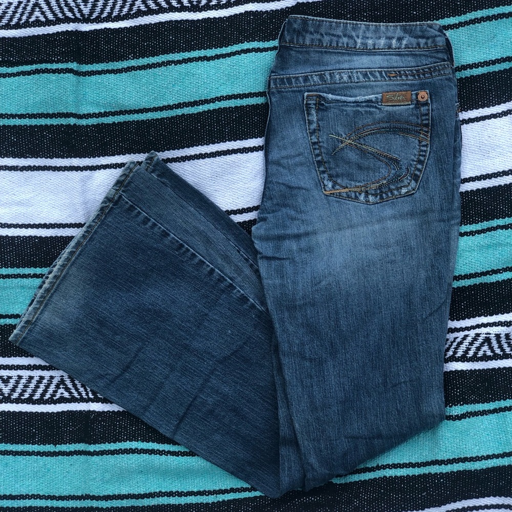 Silver jeans